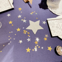 星の飾りはメッセージカードになっていました。