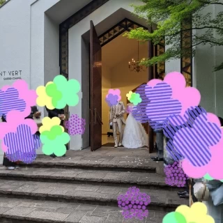 フラワーシャワー