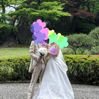 庭園にて