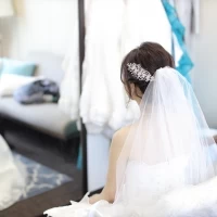 ブライズルームはゆったりしています。