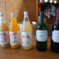 右はノンアルコールワイン。美味しかったですよ！