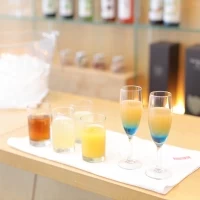 ウェルカムドリンク（もちろんノンアルコール）