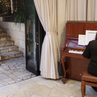 木製のピアノ