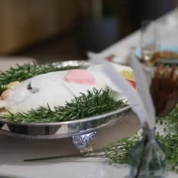 鯛の塩釜焼き