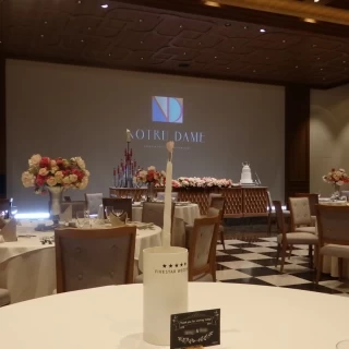 テーブルからの風景