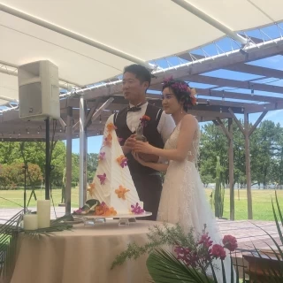 こだわったweddingケーキです