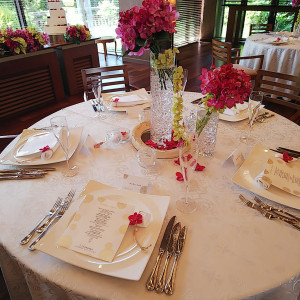 ラグナスイート
テーブルコーディネート|587867さんのザ・グランスイート (-small luxury resort- THE GRAN SUITE)の写真(1236429)