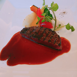 肉料理・牛肉ステーキ、赤ワインソース|587867さんのChez Toya(シェ・トヤ)の写真(1254199)