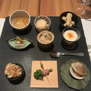 楽しい八寸です。