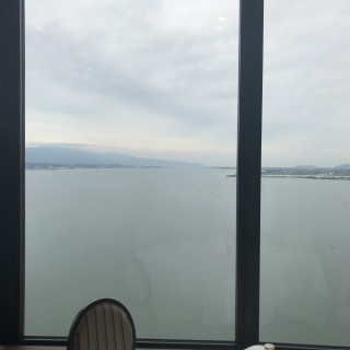 38階から眺める琵琶湖