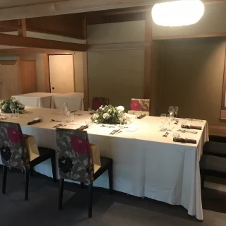 少人数でも寂しくない会場でした。