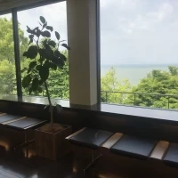 ここからも琵琶湖がみえます