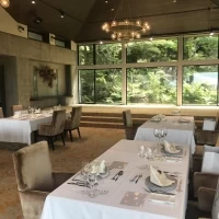 自然光と自然あふれる会場
四季折々で紅葉や新緑が楽しめる