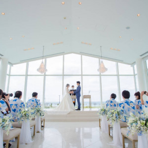誓いの言葉|588056さんのシー シェル ブルー／サザンビーチホテル＆リゾート●小さな結婚式の写真(1460220)