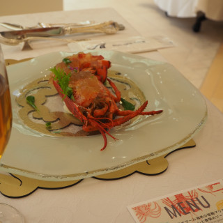 試食会のお食事です
