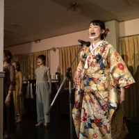 新婦も余興に参加できた