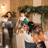 両親へ渡す花