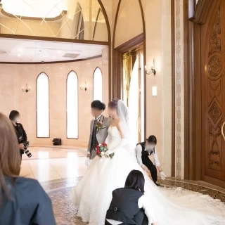 教会内の廊下です。