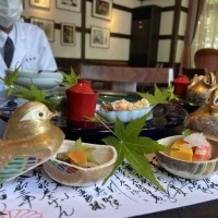 料理長がお料理の説明をしてくださいました。
