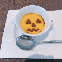 スープ（かぼちゃのポタージュ）