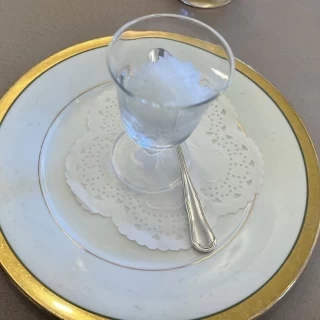お口直しのソルベ