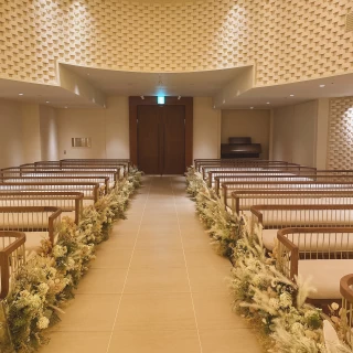 新郎新婦からみた場合のチャペル