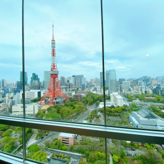 どこの位置からでも東京タワーが見えます