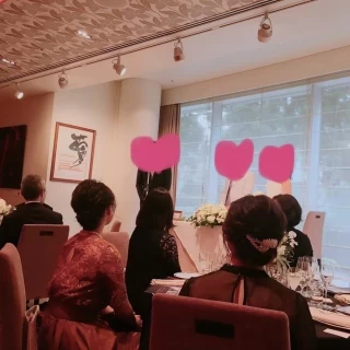 披露宴会場の様子