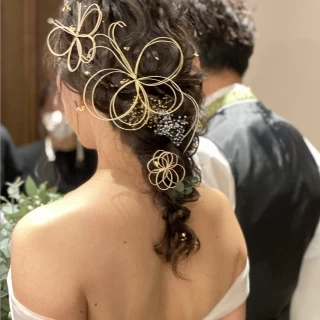 素敵なヘアアレンジでした