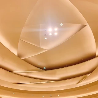 バラの形の天井です。