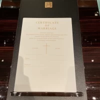 結婚証明書