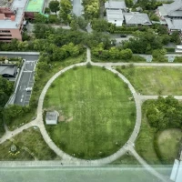 披露宴会場上から見た景色