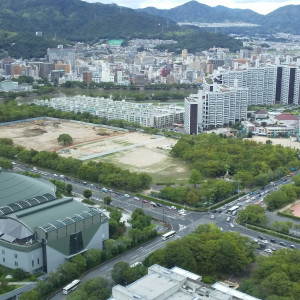 披露宴会場からの眺め|588881さんのリーガロイヤルホテル広島の写真(1252996)