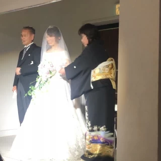 親子三人で登場です