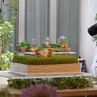 ウェディングケーキは要望があれば対応いただけます