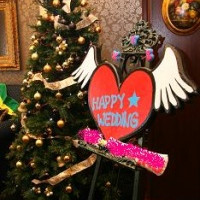 クリスマスが近かったのでクリスマスツリーが飾ってありました