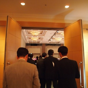 披露宴会場入口|58278さんのホテル日航熊本の写真(97610)