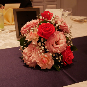 テーブルの花|589001さんのホテル メルパルク横浜の写真(1229159)