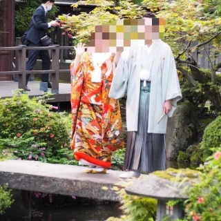 自然たっぷりのお庭です