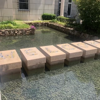 披露宴会場のガーデン