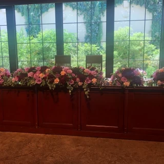 披露宴会場の高砂