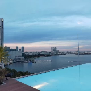 テラスからの景色