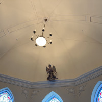 ドーム型のチャペル天井