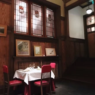 クリスマスディナーの下見に行った時の写真です。