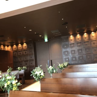 ゲスト席後方