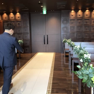 映るバージンロード
＋プランナーさん