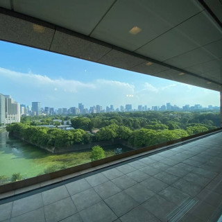 12階からは東京の街が見下ろせます。