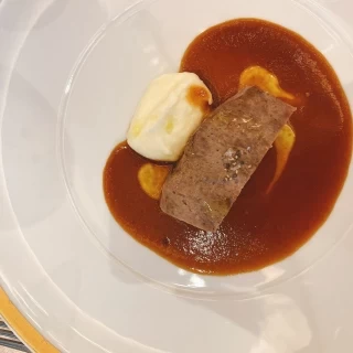 メインの2品め、お肉です。柔らかくて美味しかったです。