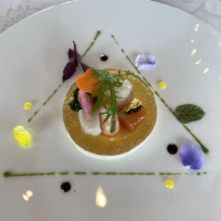 魚介のムース。見た目も味もGoodでした。