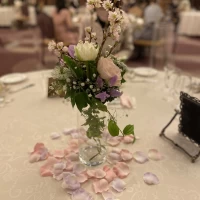 春らしいテーブルコーディネート